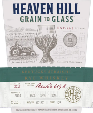 Heaven Hill Grain to Glass Straight Rye Whiskey at CaskCartel.com