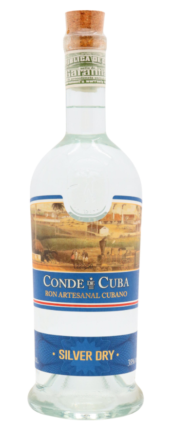 Conde De Cuba Silver Dry Cuban Rum | 700ML at CaskCartel.com