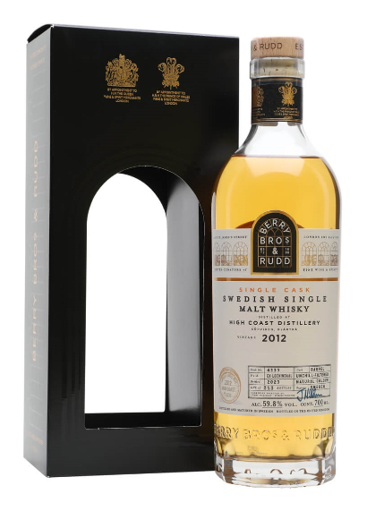 High Coast 2012 Berry Bros & Rudd Peated Single Cask #4333 Single Malt Whisky | 700ML at CaskCartel.com