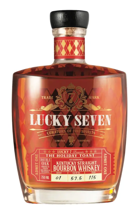 Lucky Seven The Holiday Toast Double Oak Straight Bourbon Whiskey at CaskCartel.com