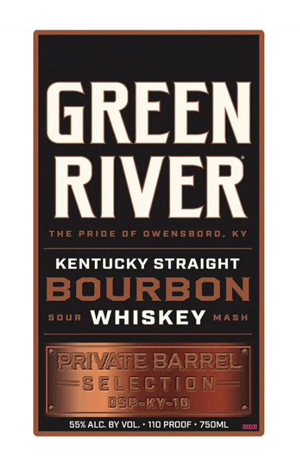 Green River Private Barrel Selection Kentucky Straight Bourbon Whisky