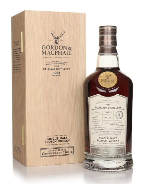 Balblair 30 Year Old 1993 Cask #1963 Connoisseurs Choice Gordon & MacPhail Single Malt Scotch Whisky | 700ML at CaskCartel.com