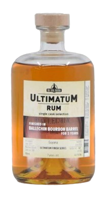 The Ultimatum Selection Ballechin Bourbon Barrel Finish 7 Year Old Guyana Rum | 700ML at CaskCartel.com