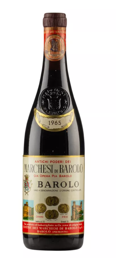 1965 | Marchesi di Barolo | Barolo at CaskCartel.com