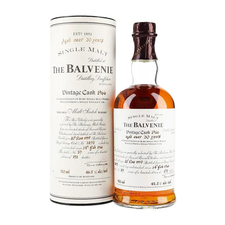 The Balvenie Vintage Cask 1966 Aged Over 30 Years Single Malt Scotch Whisky at CaskCartel.com