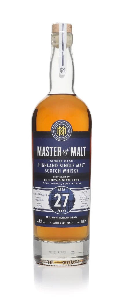Ben Nevis 27 Year Old - World Cup Edition (Master of Malt) Single Malt Scotch Whisky | 700ML at CaskCartel.com