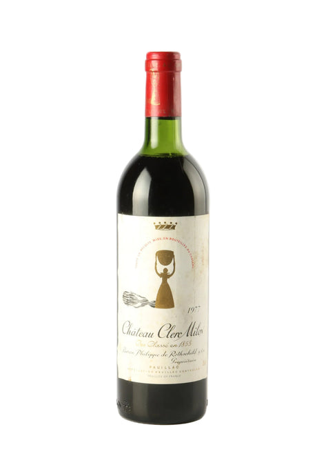 1977 | Chateau Clerc-Milon | Pauillac at CaskCartel.com