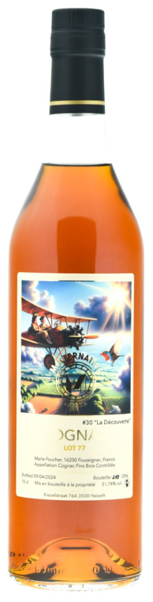 Marie Foucher #30 Lot #77 La Decouverte Malternative Belgium Cognac | 700ML at CaskCartel.com