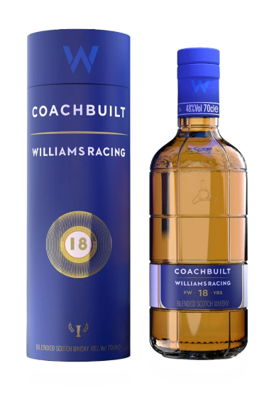 Coachbuilt 18 Year Old FW18 Williams Racing Edition Blended Scotch Whisky | 700ML at CaskCartel.com