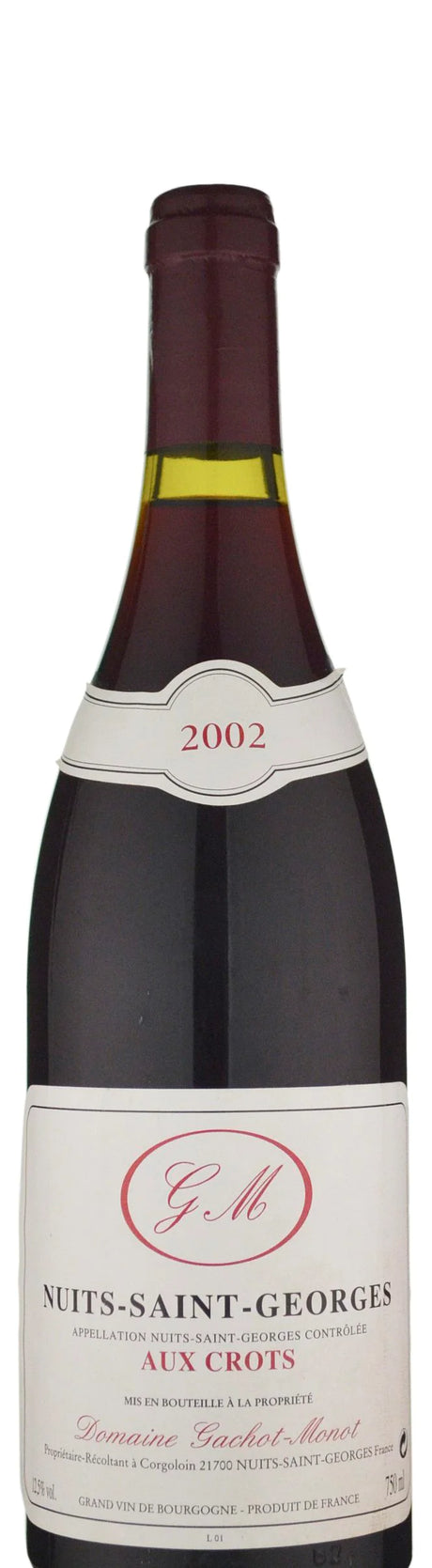 2002 | Domaine Gachot-Monot | Nuits-Saint-Georges Aux Crots at CaskCartel.com