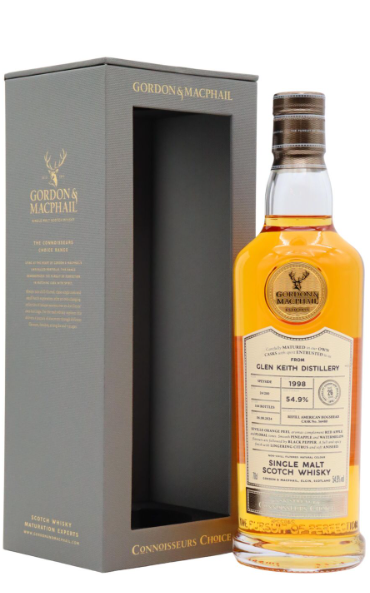 Glen Keith Connoisseurs Choice Single Cask #56480 26 Year Old · 1998 Vintage Single Malt Scotch Whisky | 700ML at CaskCartel.com