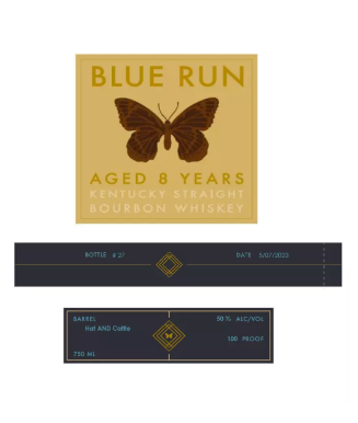 Blue Run Hat & Cattle 8 Year Straight Bourbon Whisky at CaskCartel.com