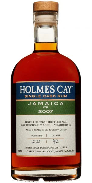 Holmes Cay Jamaica - Long Pond ITP 2007 - 15 Year Old Single Cask Rum at CaskCartel.com