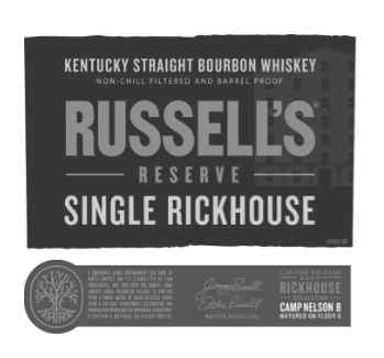 Russell’s Single Rickhouse 2024 Camp Nelson B Kentucky Straight Bourbon Whisky