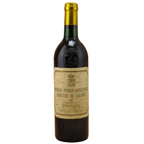 1987 | Chateau Pichon Longueville Comtesse de Lalande | Pauillac at CaskCartel.com