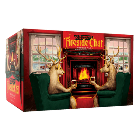 21st Amendment Brewery Fireside Winter Ale | (6)*355ML at CaskCartel.com