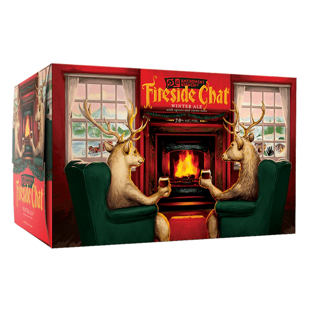 21st Amendment Brewery Fireside Winter Ale | (6)*355ML at CaskCartel.com