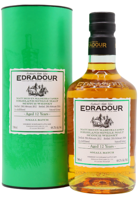 Edradour 12 Year Old 2012 Madeira Cask Matured Small Batch Single Malt Scotch Whisky | 700ML at CaskCartel.com