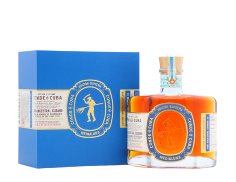 Conde De Cuba Media Luna XO Cuban Rum | 700ML at CaskCartel.com