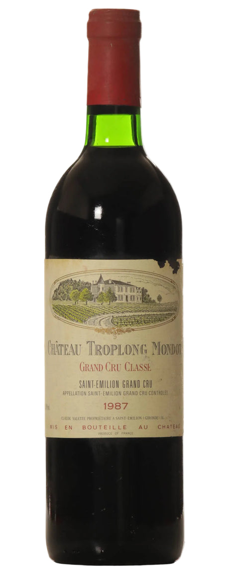 1987 | Chateau Troplong Mondot | Saint-Emilion Grand Cru at CaskCartel.com