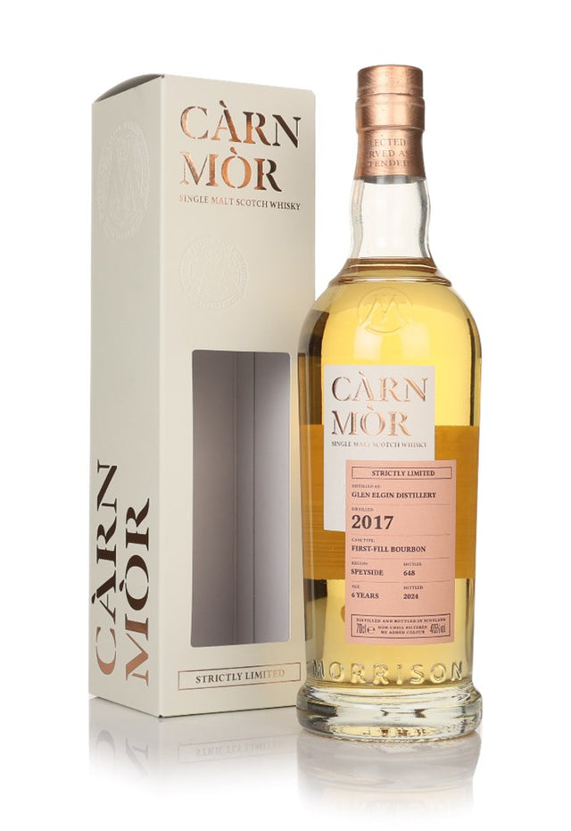 Glen Elgin 6 Year Old 2017 Strictly Limited (Carn Mor) Single Malt Scotch Whisky | 700ML at CaskCartel.com