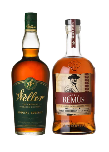 Weller Special Reserve Bourbon & George Remus DLW Private Label | (2)*700ML at CaskCartel.com