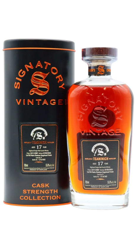 Teaninich Signatory Vintage Symington's Choice Single Cask #2 17 Year Old 2007 Vintage Single Malt Scotch Whisky | 700ML at CaskCartel.com
