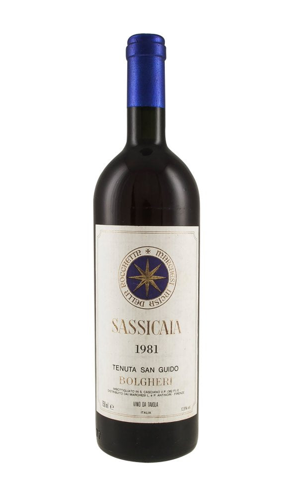 1981 | Tenuta San Guido | Sassicaia Bolgheri at CaskCartel.com