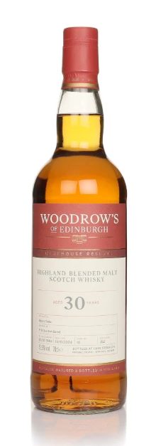 Highland 30 Year Old 1994 Cask #10 Woodrow's of Edinburgh Blended Malt Scotch Whisky | 700ML at CaskCartel.com
