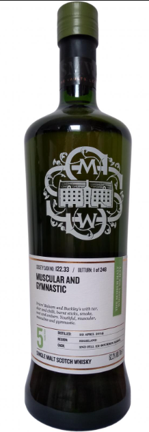 Croftengea 2014 SMWS 122.33 Muscular and Gymnastic Single Malt Scotch Whisky | 700ML