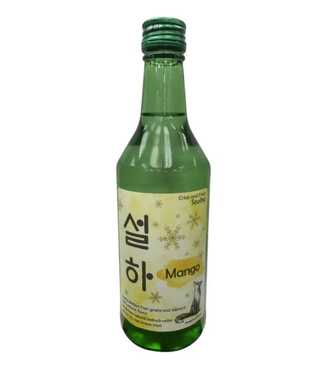Seolha Mango Soju | 375ML at CaskCartel.com