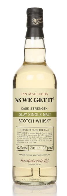 As We Get It' Islay Ian Macleod (60.4%) Single Malt Scotch Whisky | 700ML at CaskCartel.com