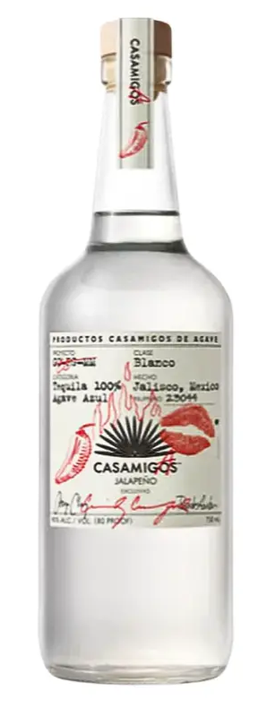 Casamigos Jalapeno Blanco Tequila by Cindy Crawford
