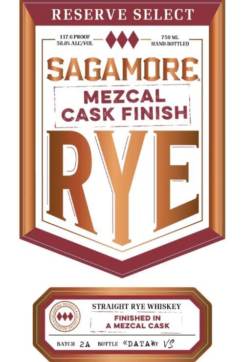 Sagamore Reserve Select Mezcal Cask Finish Rye Whiskey at CaskCartel.com