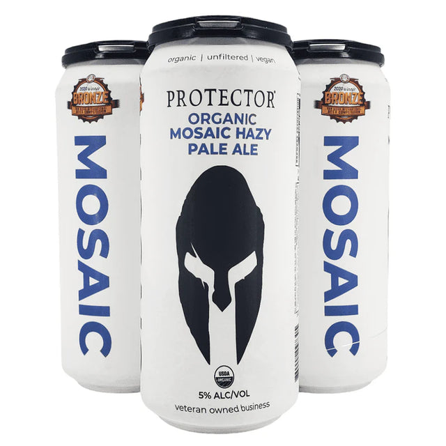 Protector Brewery Organic Mosaic Hazy Pale Ale | (4)*473ML at CaskCartel.com