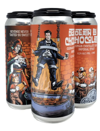 Paperback Brewing Co. Death by Chocolate Imperial Stout Beer | (4)*473ML at CaskCartel.com