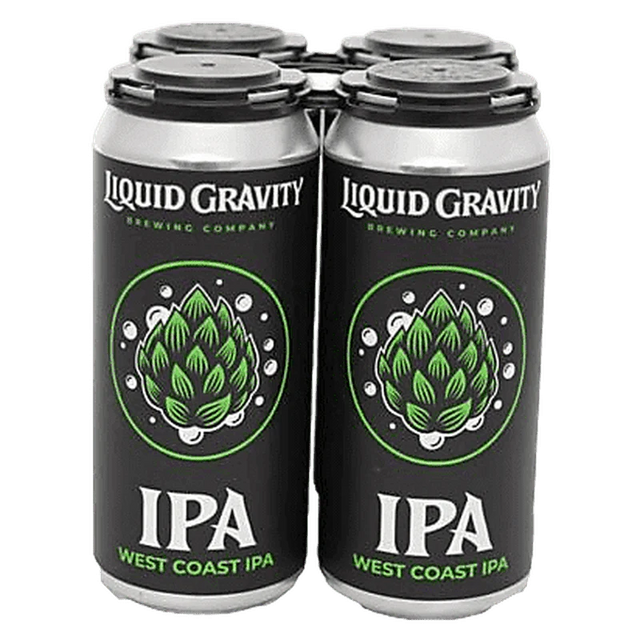 Liquid Gravity Brewing IPA | (4)*473ML at CaskCartel.com