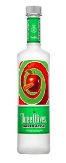 Three Olives Jacked Apple Vodka at CaskCartel.com