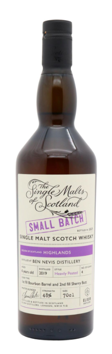 Ben Nevis Single Malts Of Scotland Heavily Peated Small Batch 6 Year Old · 2019 Vintage Single Malt Scotch Whisky | 700ML at CaskCartel.com