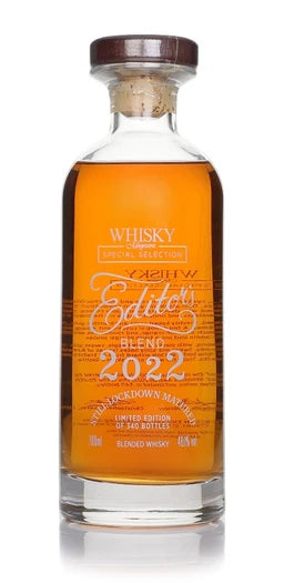 Whisky Magazine Editor’s Blend 2022 - Still Lockdown Matured English Whisky | 700ML at CaskCartel.com