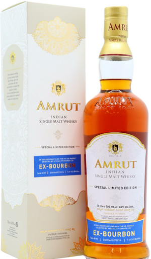 Amrut 7 Year Old Ex-Bourbon Single Cask #197 2016 Single Malt Whisky | 700ML at CaskCartel.com