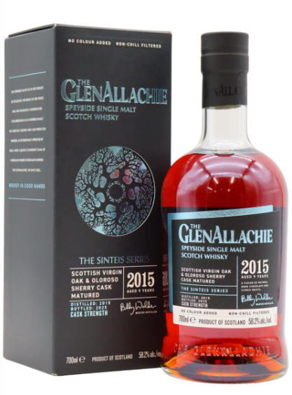 GlenAllachie The Sinteis Series Part II 9 Year Old · 2015 Vintage Single Malt Scotch Whisky | 700ML at CaskCartel.com