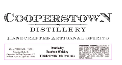Cooperstown Doubleday Dominos Finish Oak Bourbon Whiskey at CaskCartel.com