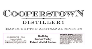 Cooperstown Doubleday Dominos Finish Oak Bourbon Whiskey at CaskCartel.com