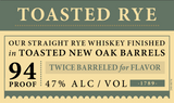 Elijah Craig | Toasted Rye | Kentucky Straight Rye Whiskey | 2024 Release at CaskCartel.com 2