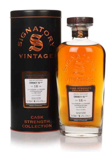Secret Orkney 18 Year Old 2005 (cask DRU17/A63 #1) - Cask Strength Collection (Signatory) Whisky | 700ML at CaskCartel.com
