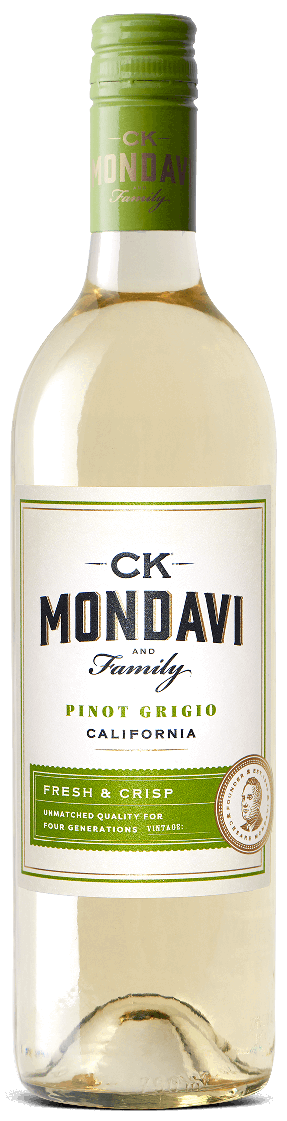 CK Mondavi Family Vineyards | Pinot Grigio - NV at CaskCartel.com