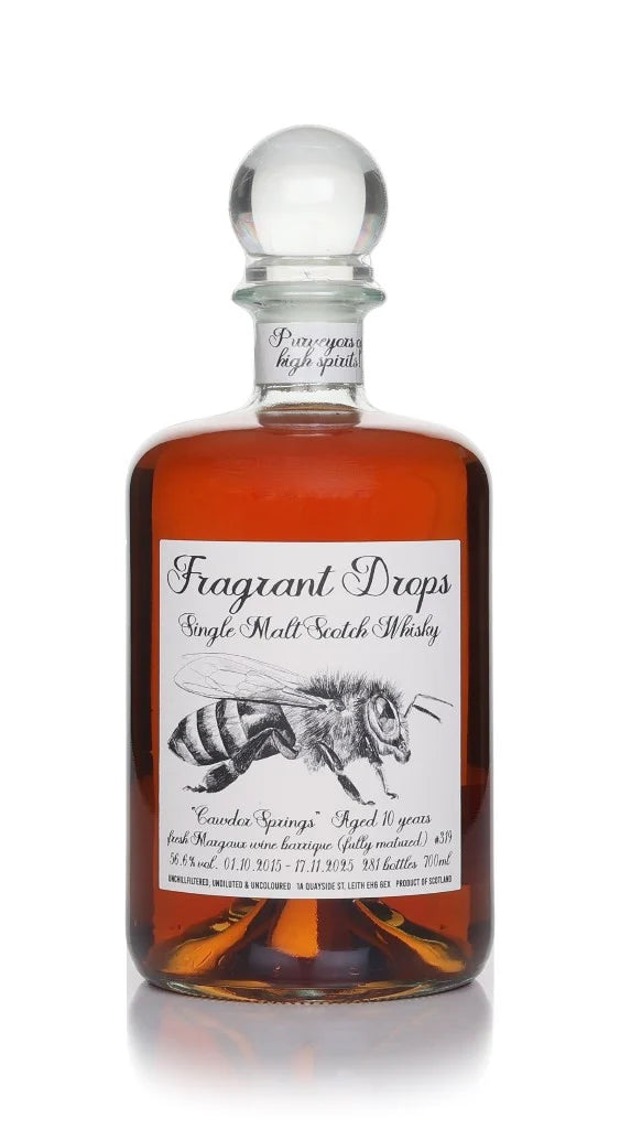 Cawdor Springs (Royal Brackla) 10 Year Old 2015 Cask #319 First Fill Chateau Margaux - Fragrant Drops (Keeble Cask Company) Single Malt Scotch Whisky | 700ML at CaskCartel.com