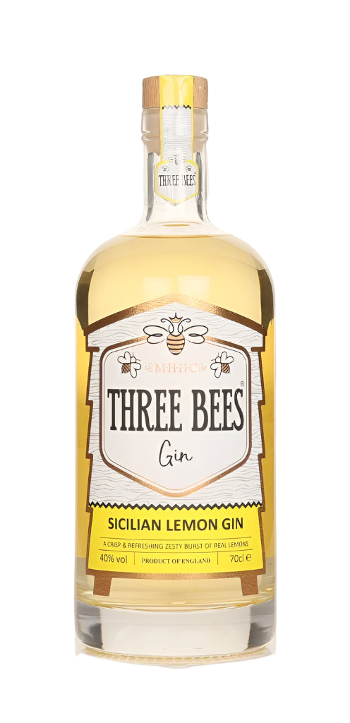 Three Bees Sicilian Lemon Gin | 700ML at CaskCartel.com