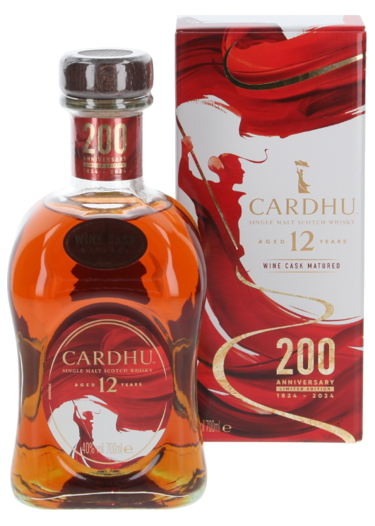 Cardhu 12 Year Old 200th Anniversary Wine Cask Edition Single Malt Scotch Whisky | 700ML